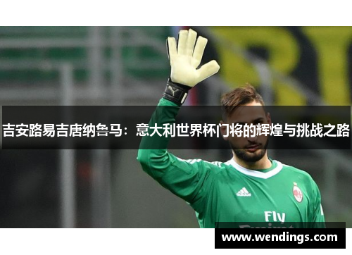 吉安路易吉唐纳鲁马：意大利世界杯门将的辉煌与挑战之路
