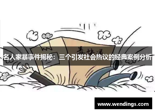 名人家暴事件揭秘：三个引发社会热议的经典案例分析