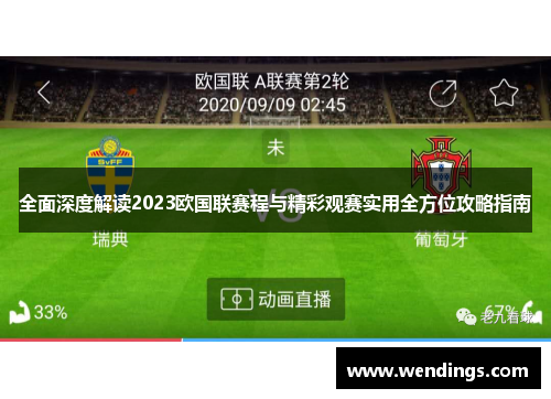 全面深度解读2023欧国联赛程与精彩观赛实用全方位攻略指南